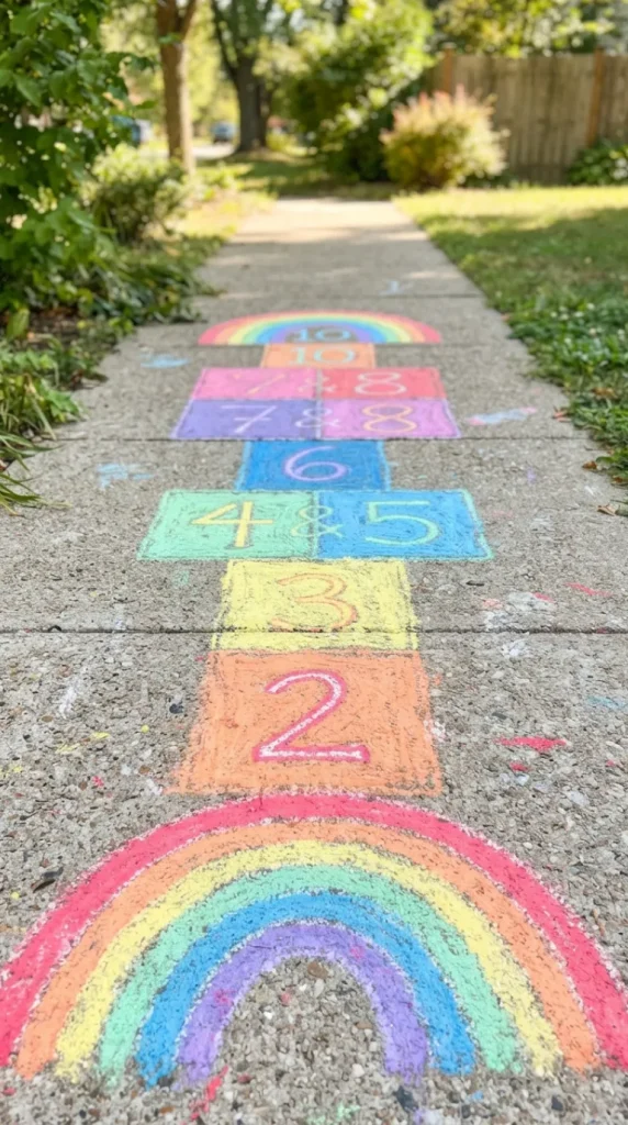 sidewalk chalk ideas