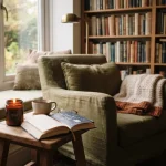 18 Enchanting Reading Nook Candle Ideas for Cozy Book Corners reading nook candle ideas