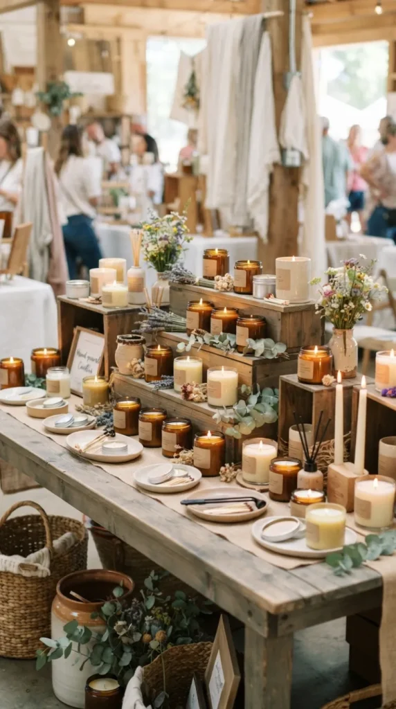 candle fair display ideas