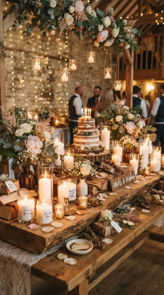 bridal shower candle theme ideas
