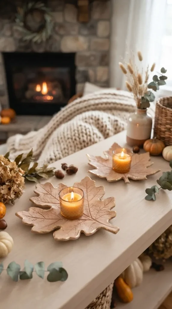 DIY fall candle holder ideas