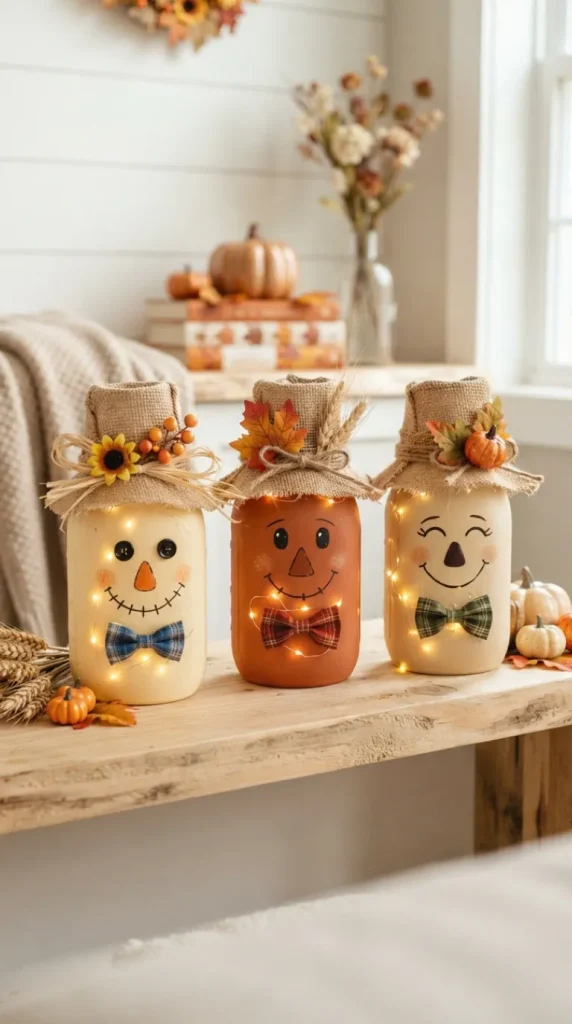 mason jar fall crafts