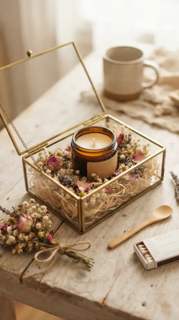 Unboxing packaging candle ideas