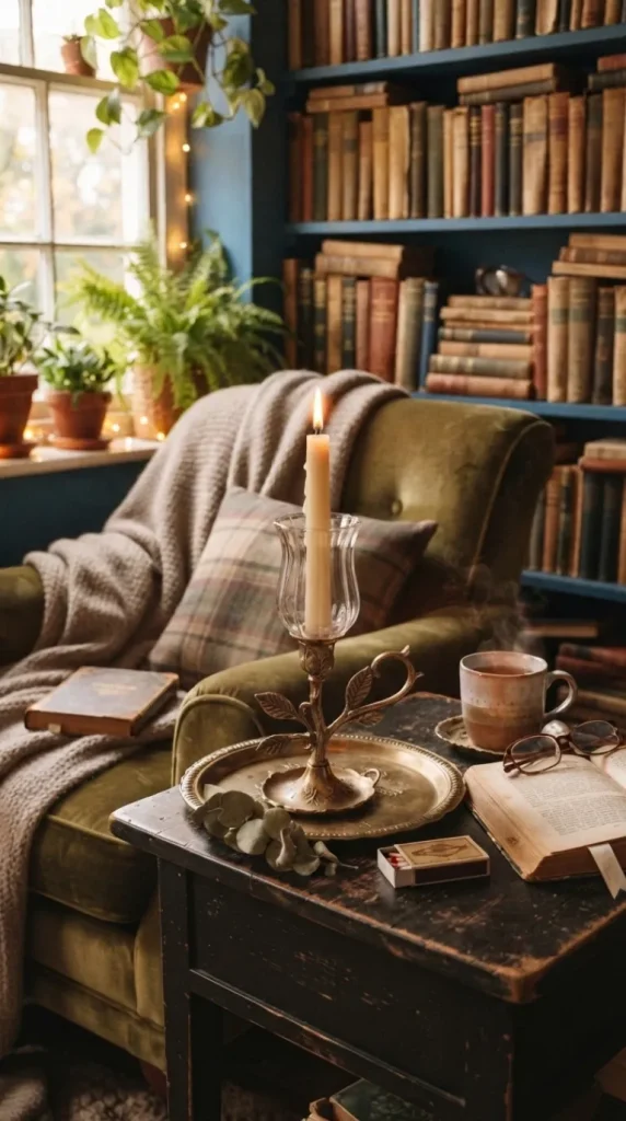 reading nook candle ideas