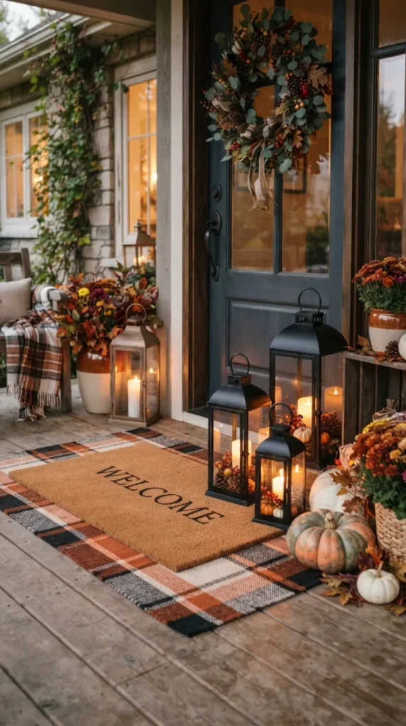 fall front-porch candle ideas