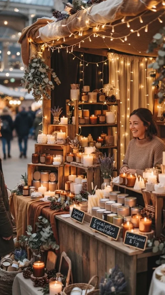 candle fair display ideas