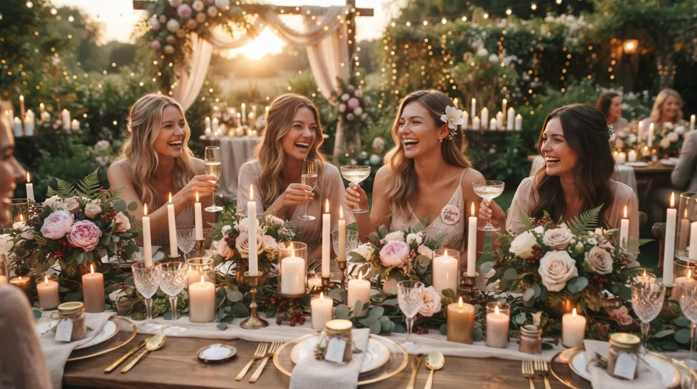 bridal shower candle theme ideas