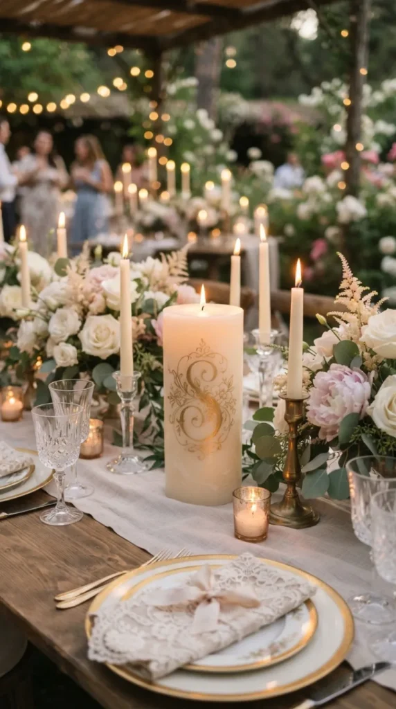 bridal shower candle theme ideas