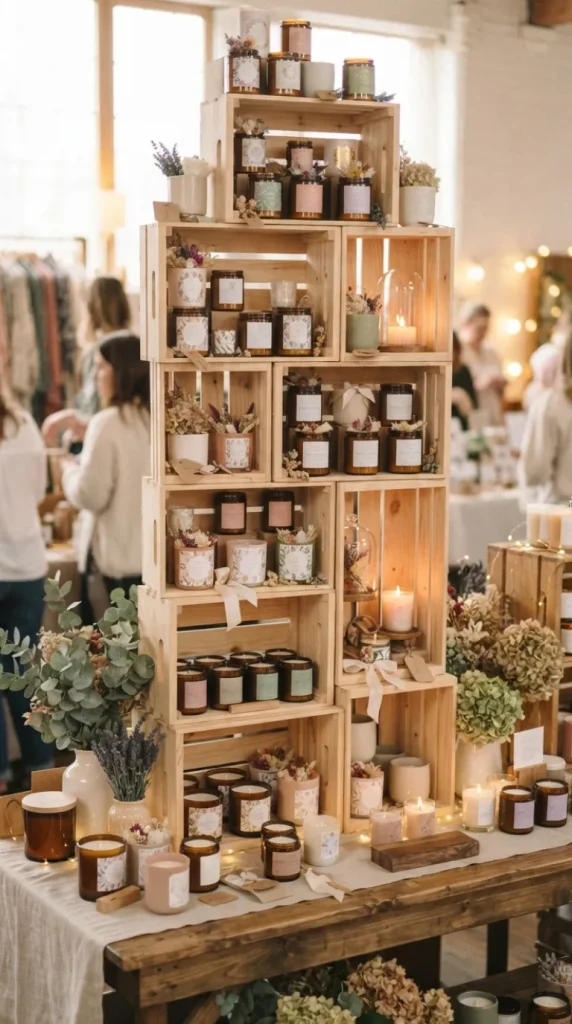 candle fair display ideas