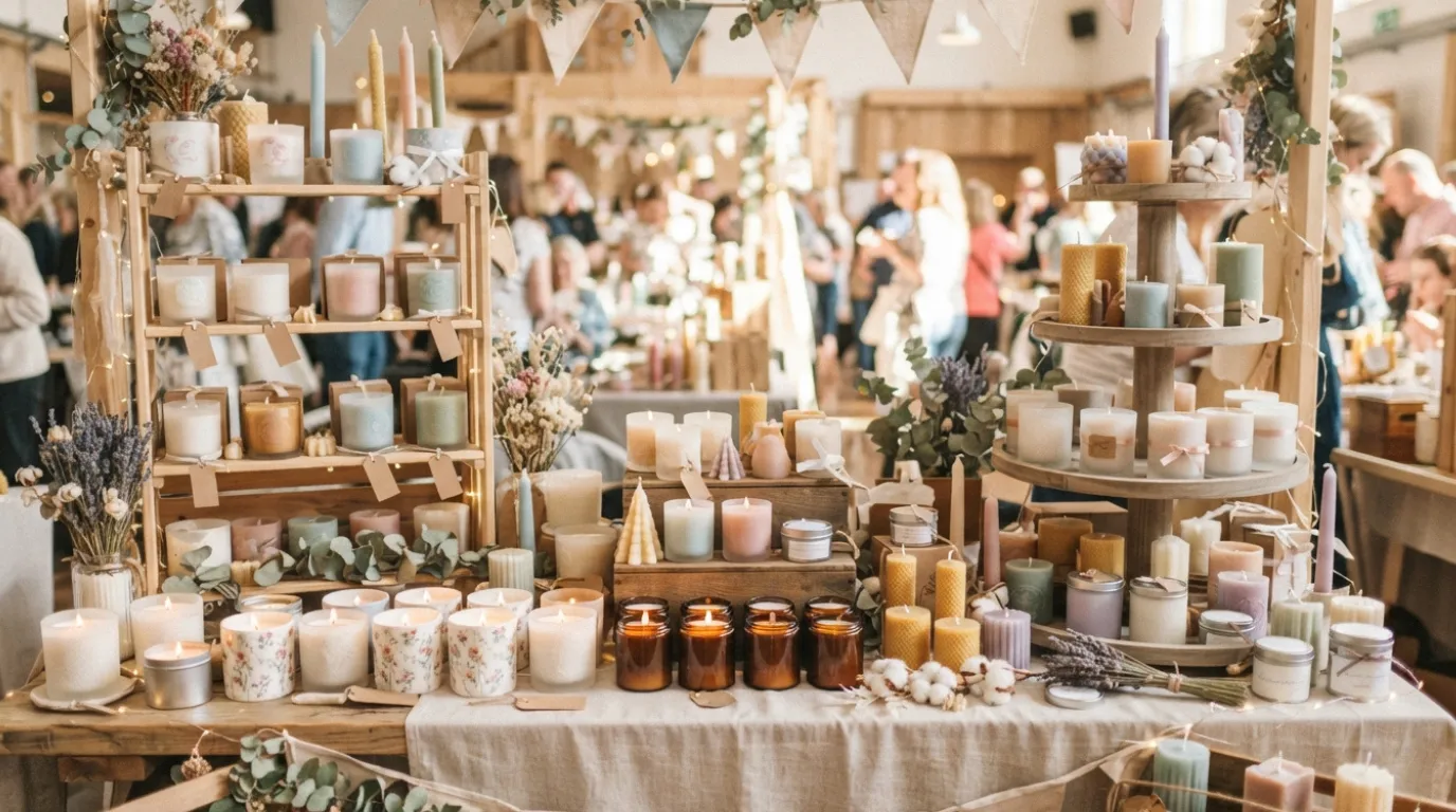 candle fair display ideas