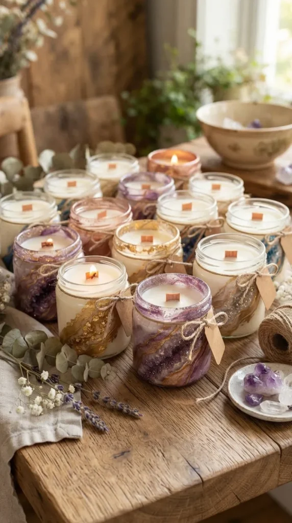 candle favor ideas