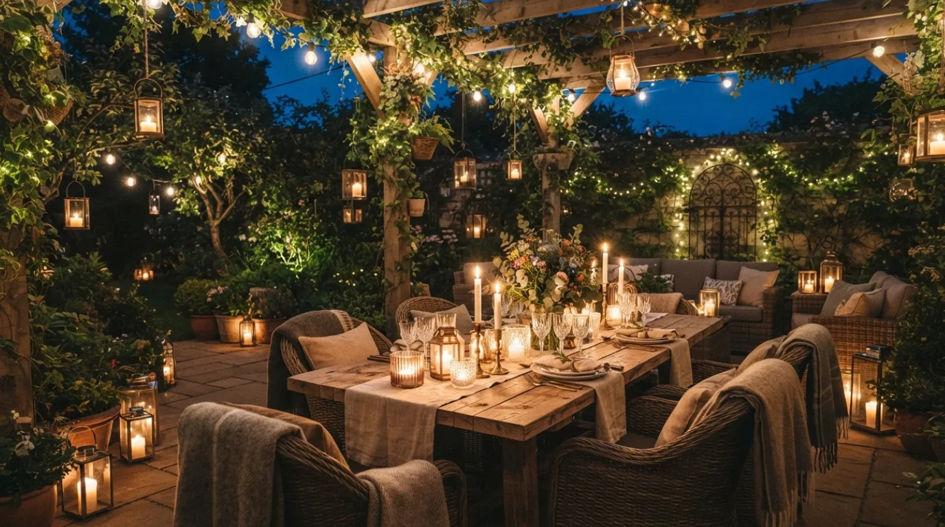 Candlelit Outdoor Decor Ideas