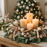 17 DIY Christmas Candle Decor Ideas to Light Up the Holidays DIY Christmas candle decoration ideas