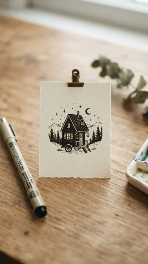 mini drawing ideas
