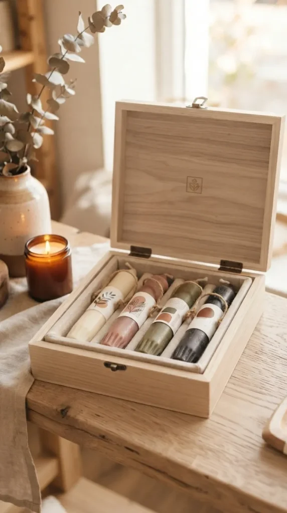 taper candle packaging ideas