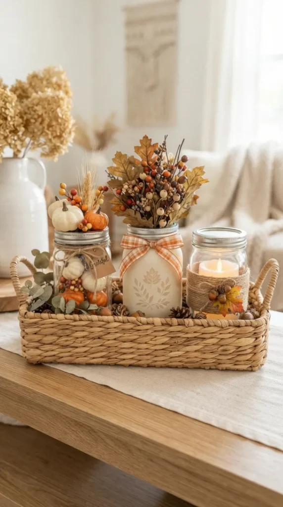 mason jar fall crafts