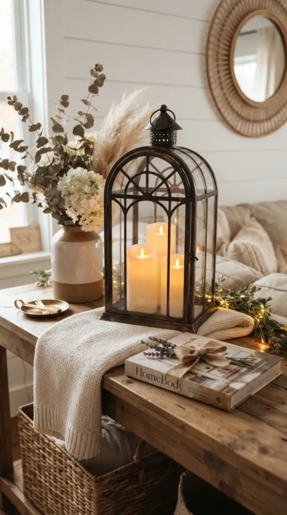 fake candle decor ideas
