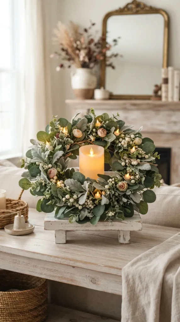 fake candle decor ideas