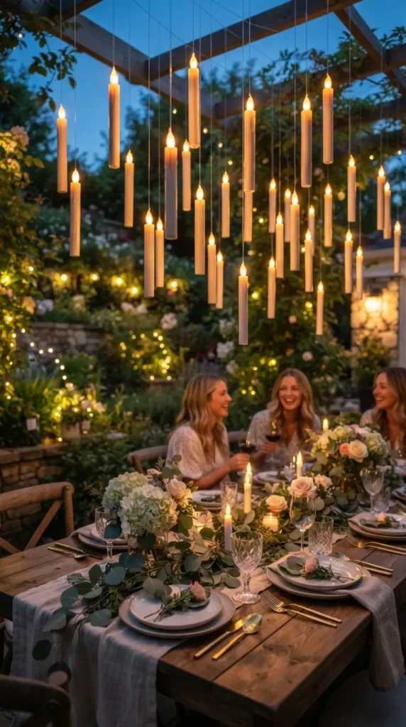 fake candle decor ideas