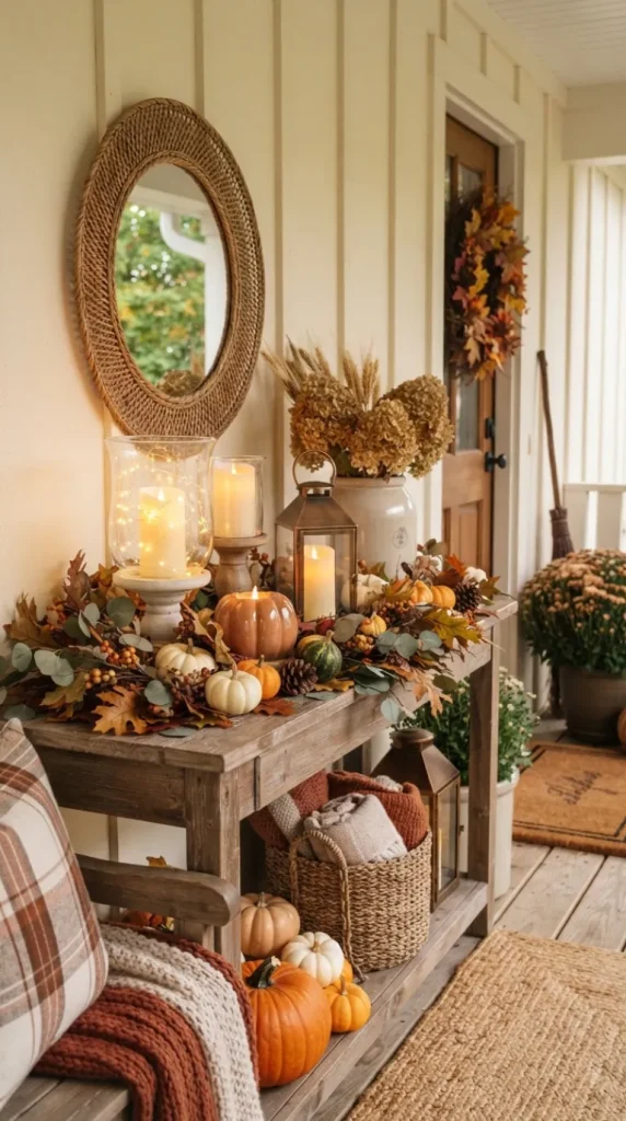 fall front-porch candle ideas
