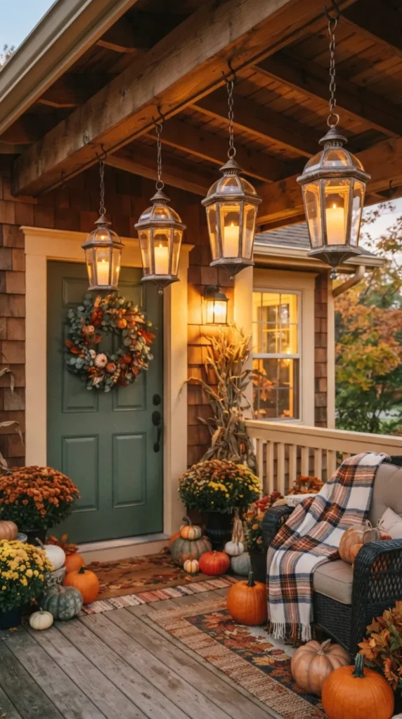 fall front-porch candle ideas