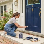 13 Fresh Front Door Painting Ideas to Upgrade Your Exterior front door painting ideas