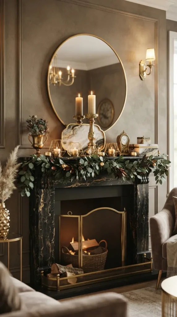 gold candle decor ideas