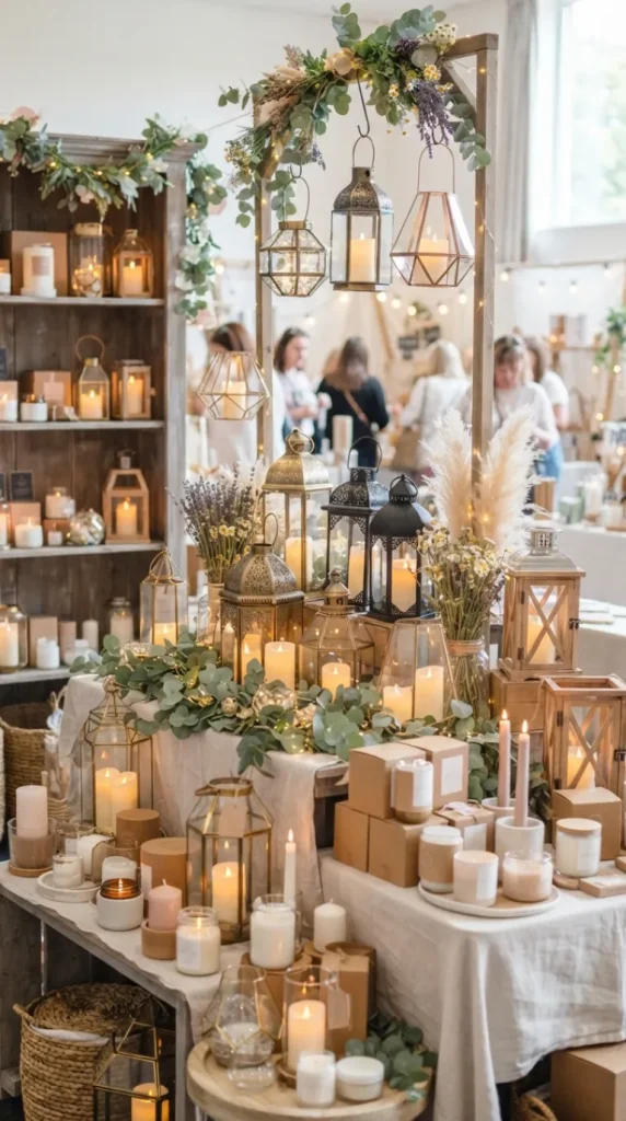 candle fair display ideas