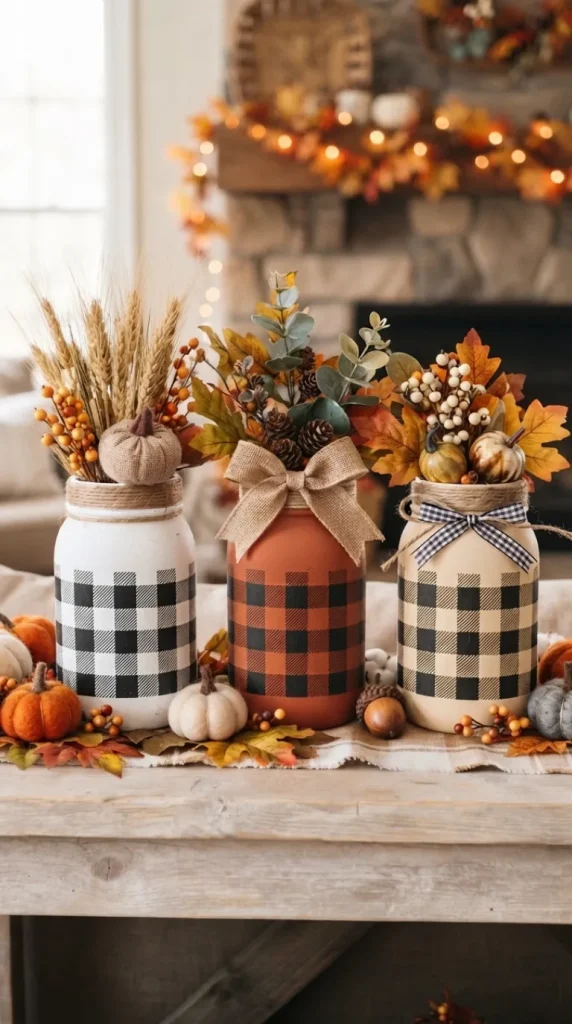 mason jar fall crafts
