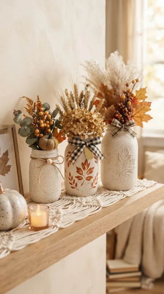 mason jar fall crafts