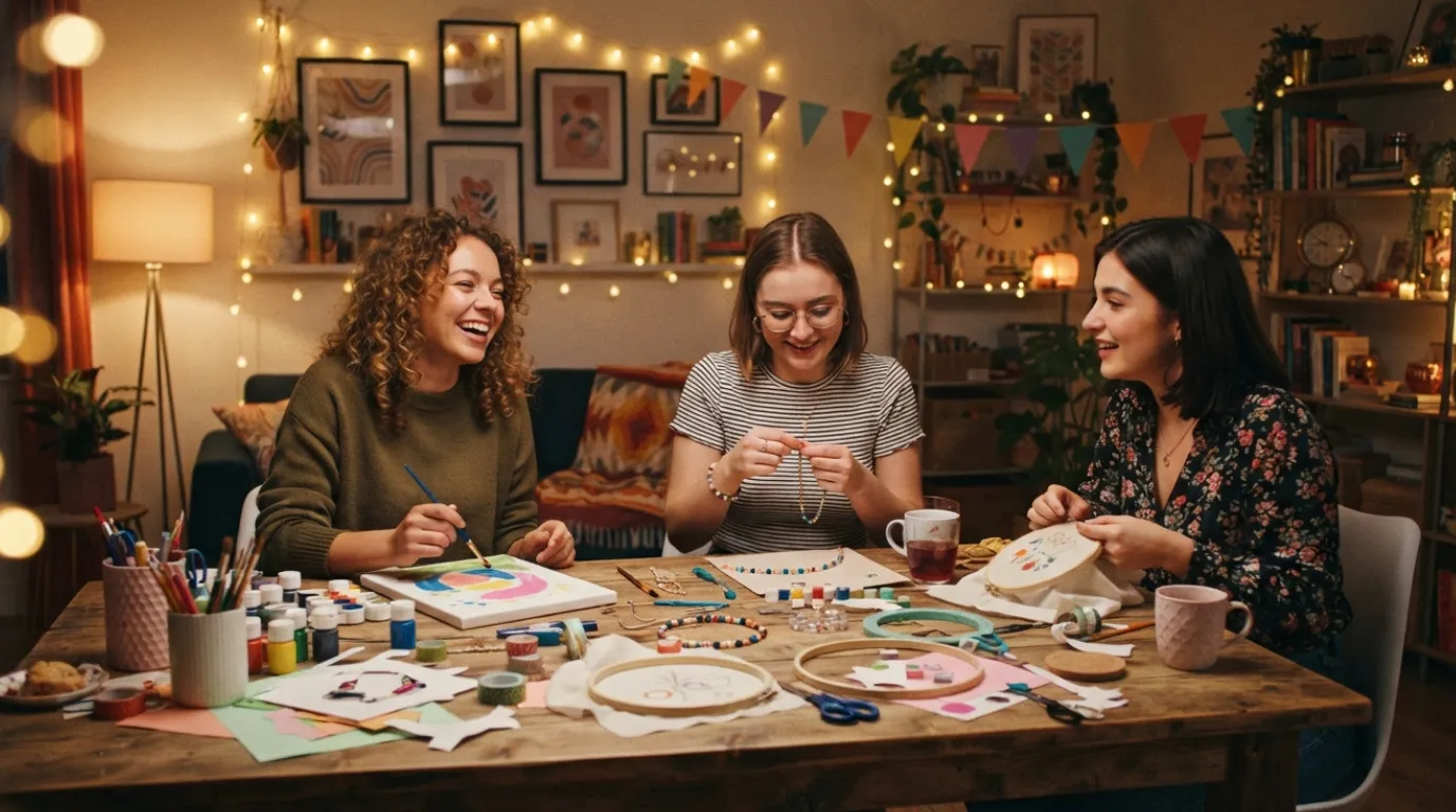 craft night party ideas