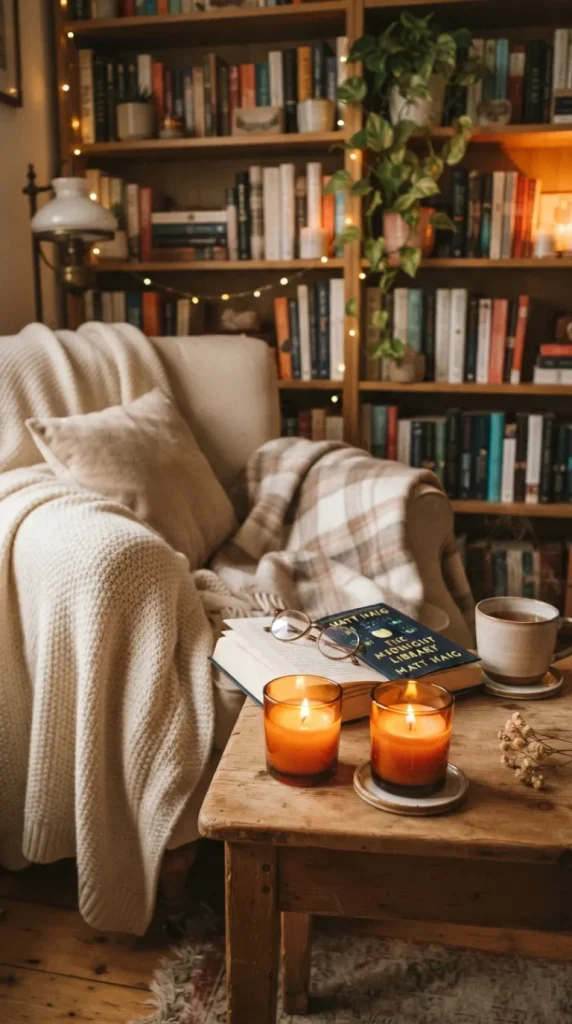 reading nook candle ideas