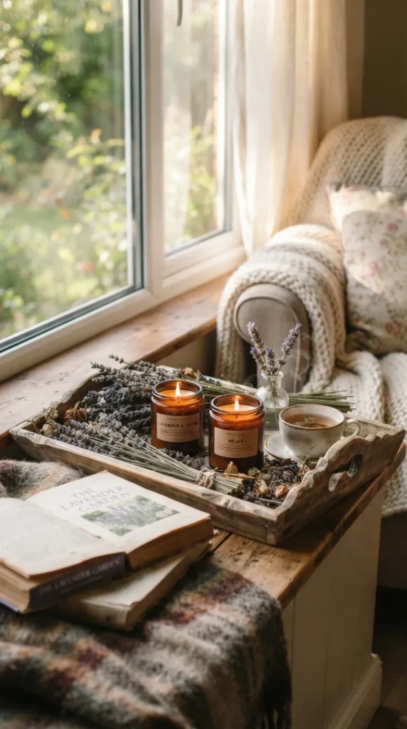 reading nook candle ideas