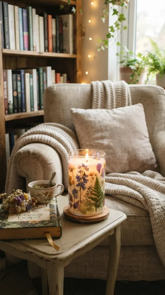 reading nook candle ideas