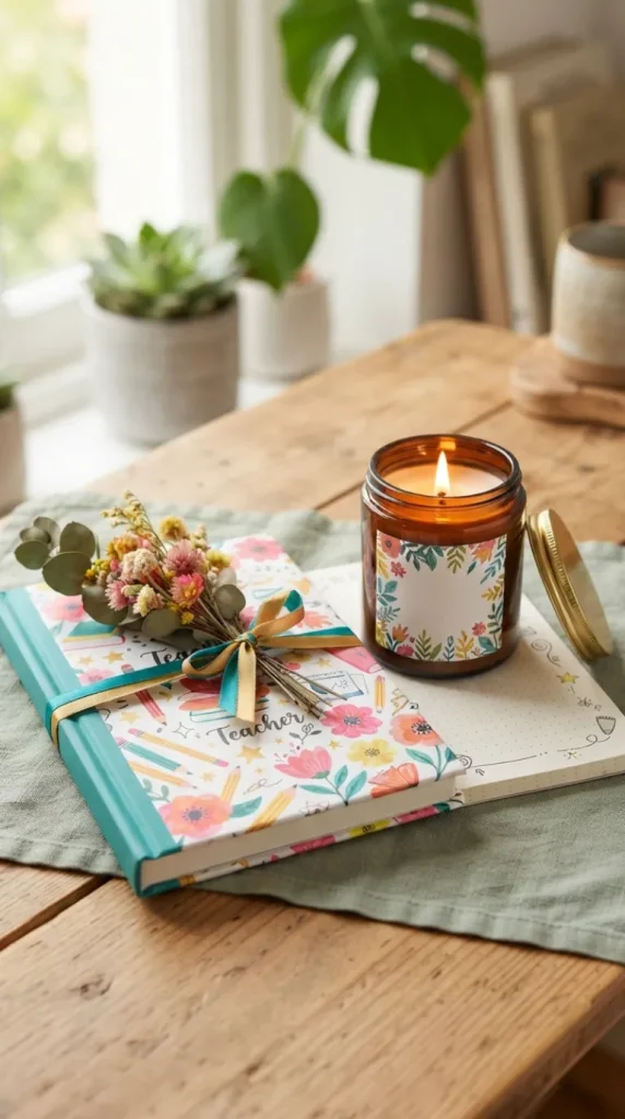 teacher day candle gift ideas