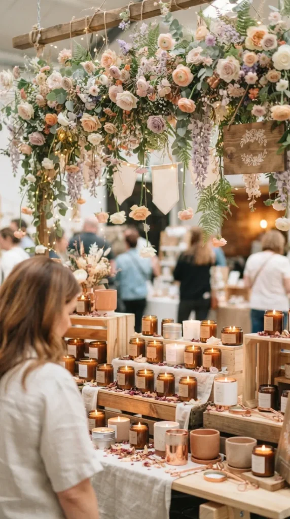 candle fair display ideas
