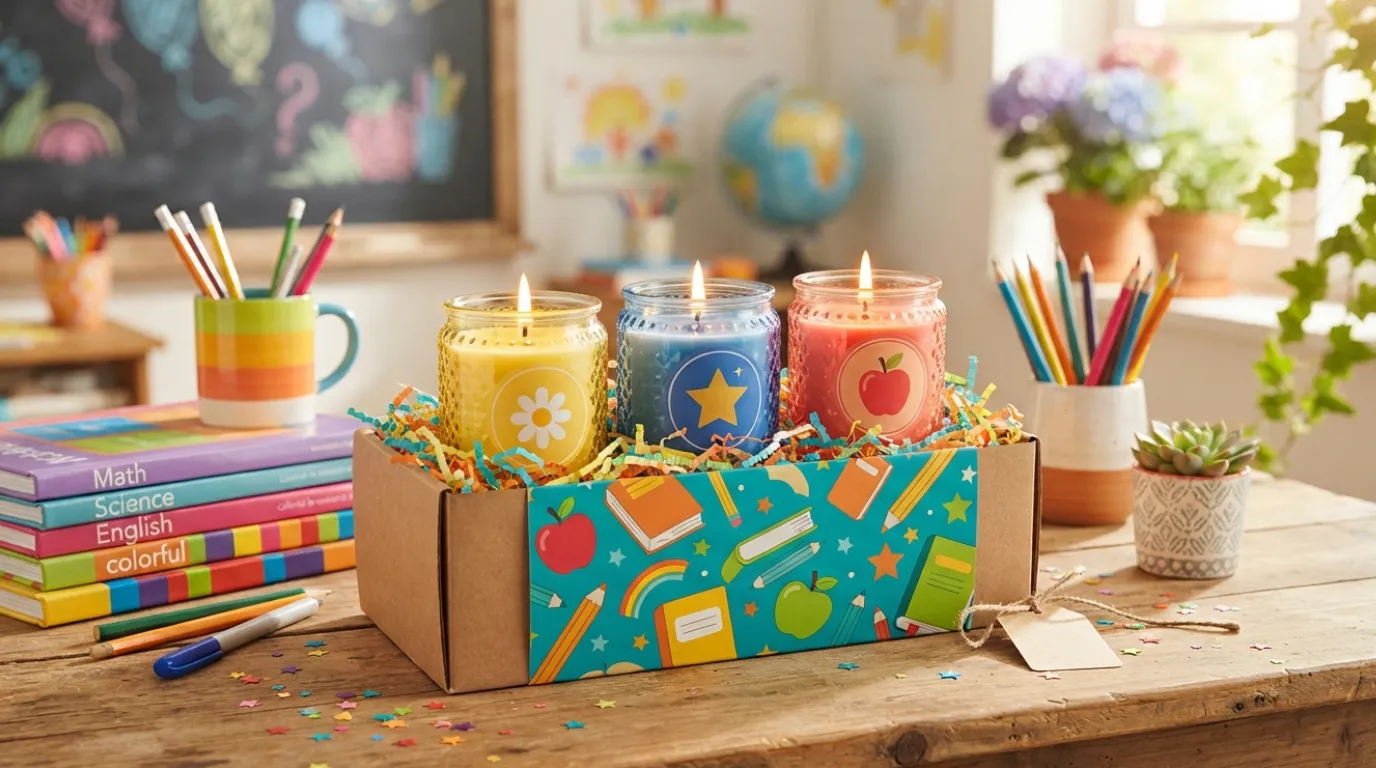 teacher day candle gift ideas
