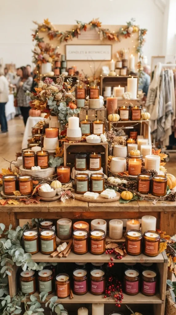 candle fair display ideas