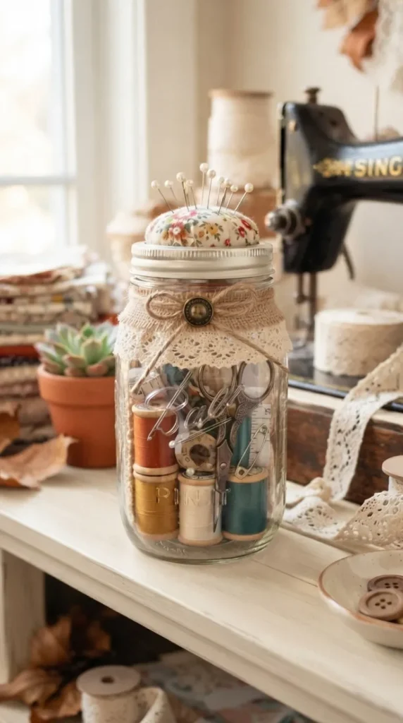 mason jar fall crafts