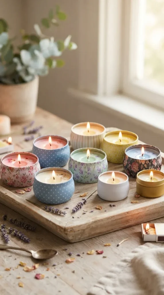 leftover candle wax ideas