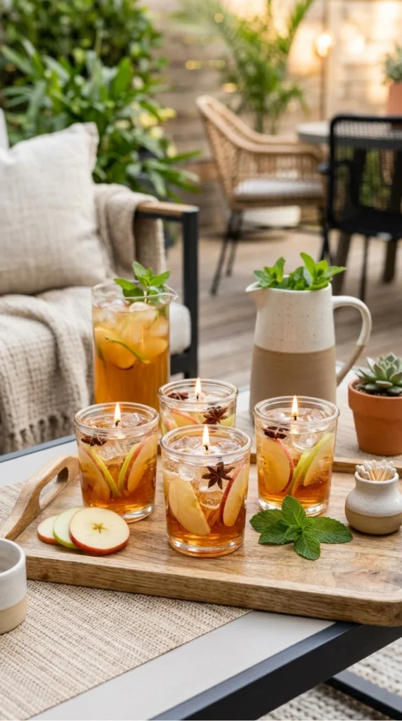 Summer drink candle ideas