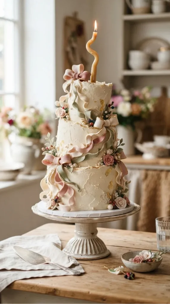 Crooked candle cake ideas