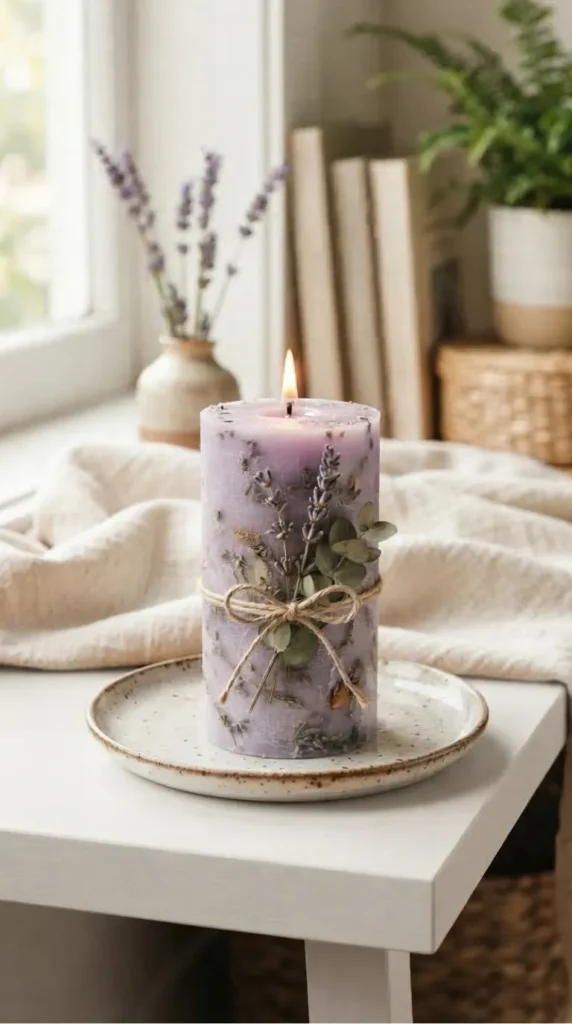 lavender candle ideas