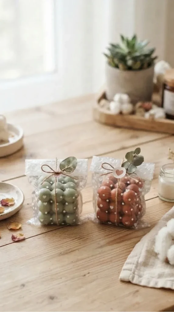 bubble candle packaging ideas