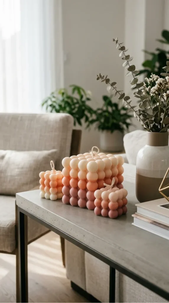 bubble candle ideas