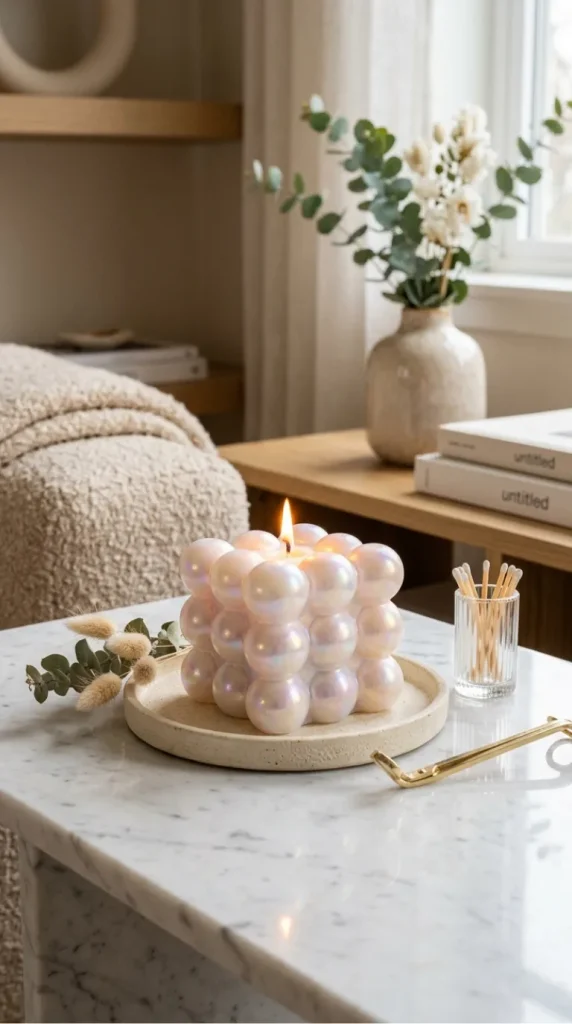 bubble candle ideas