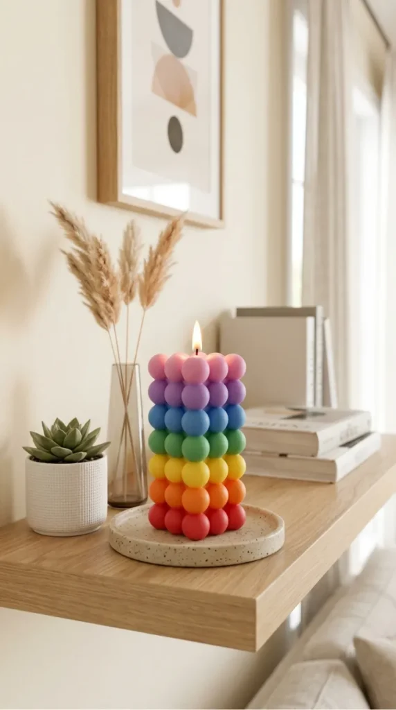 bubble candle ideas