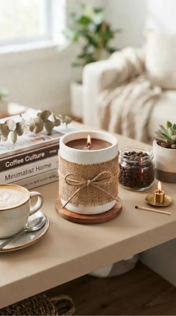 coffee candle ideas