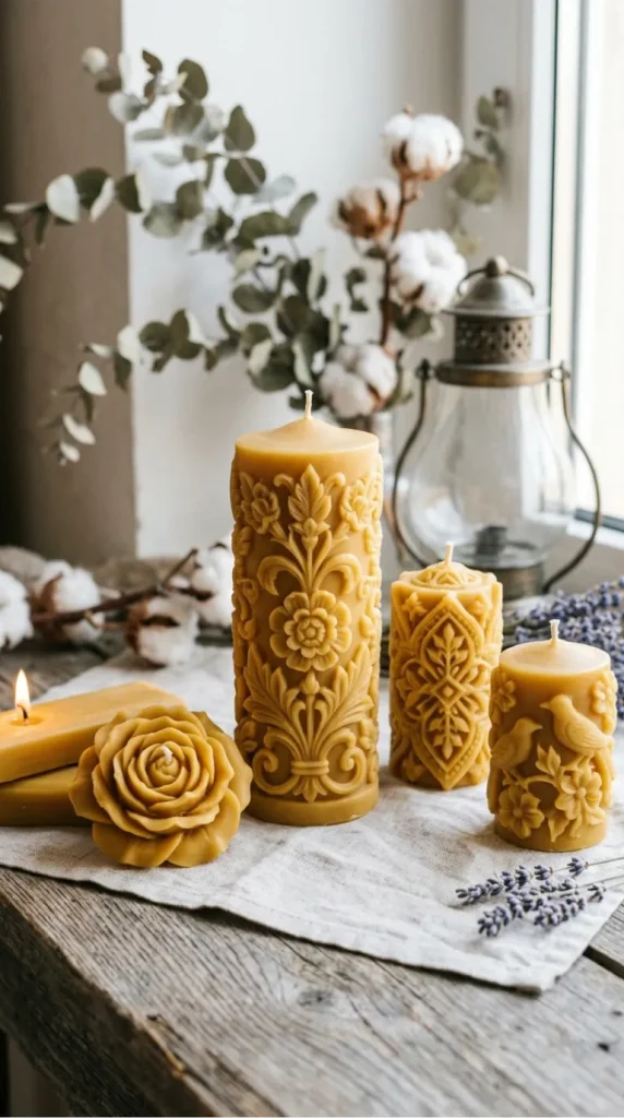 beeswax candle ideas