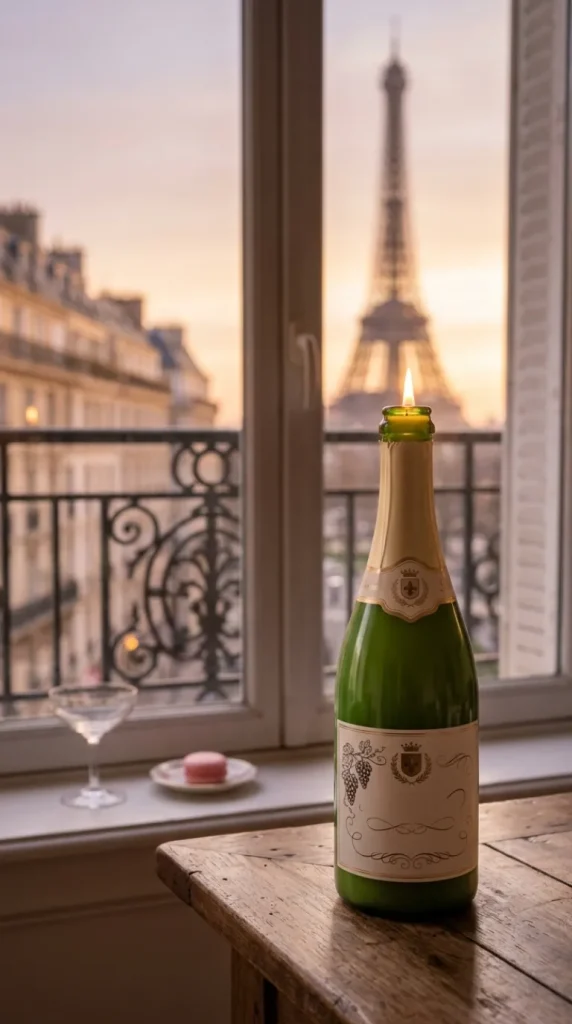 Paris theme candle decor ideas